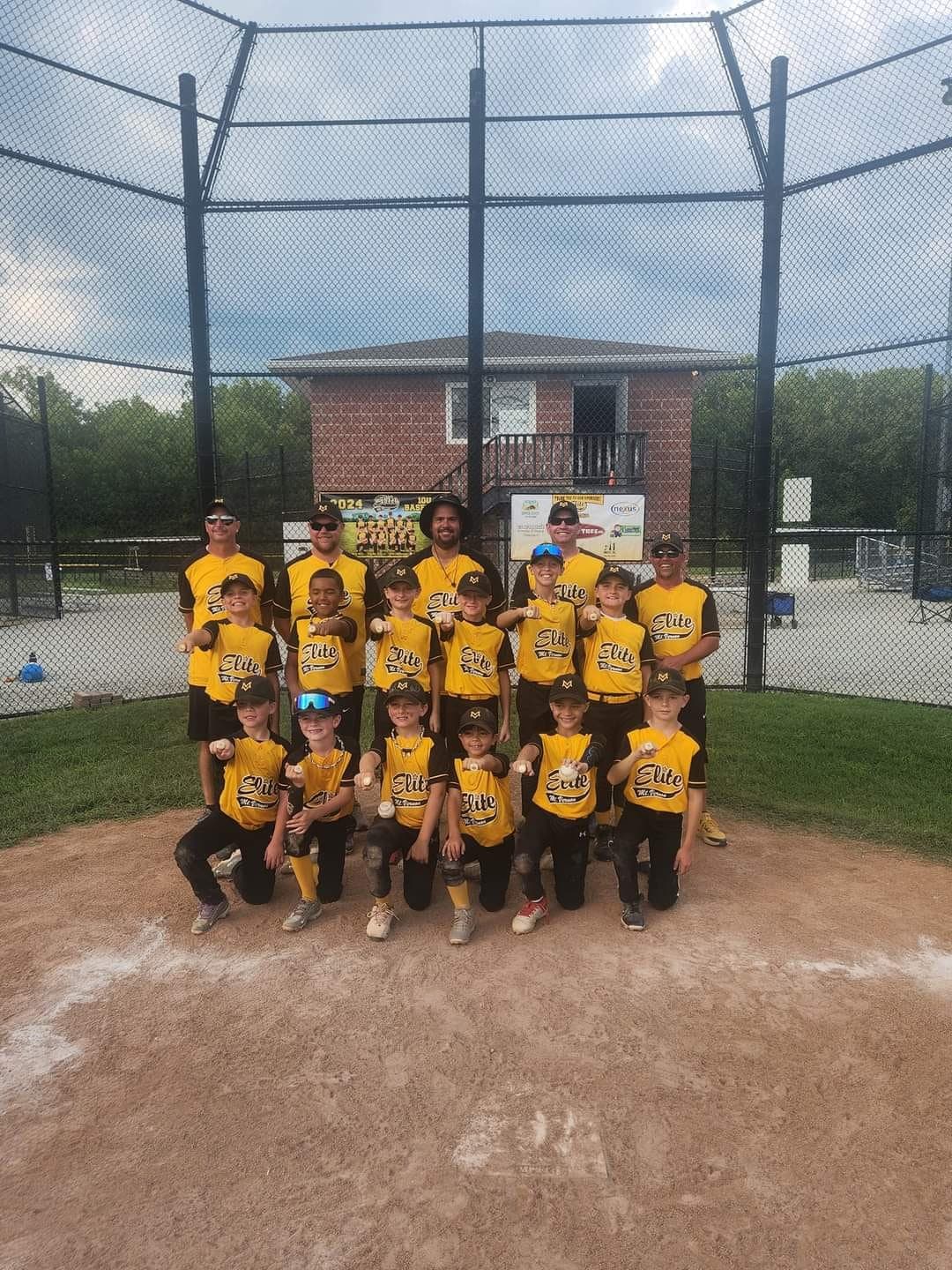 2024 10U baseball team