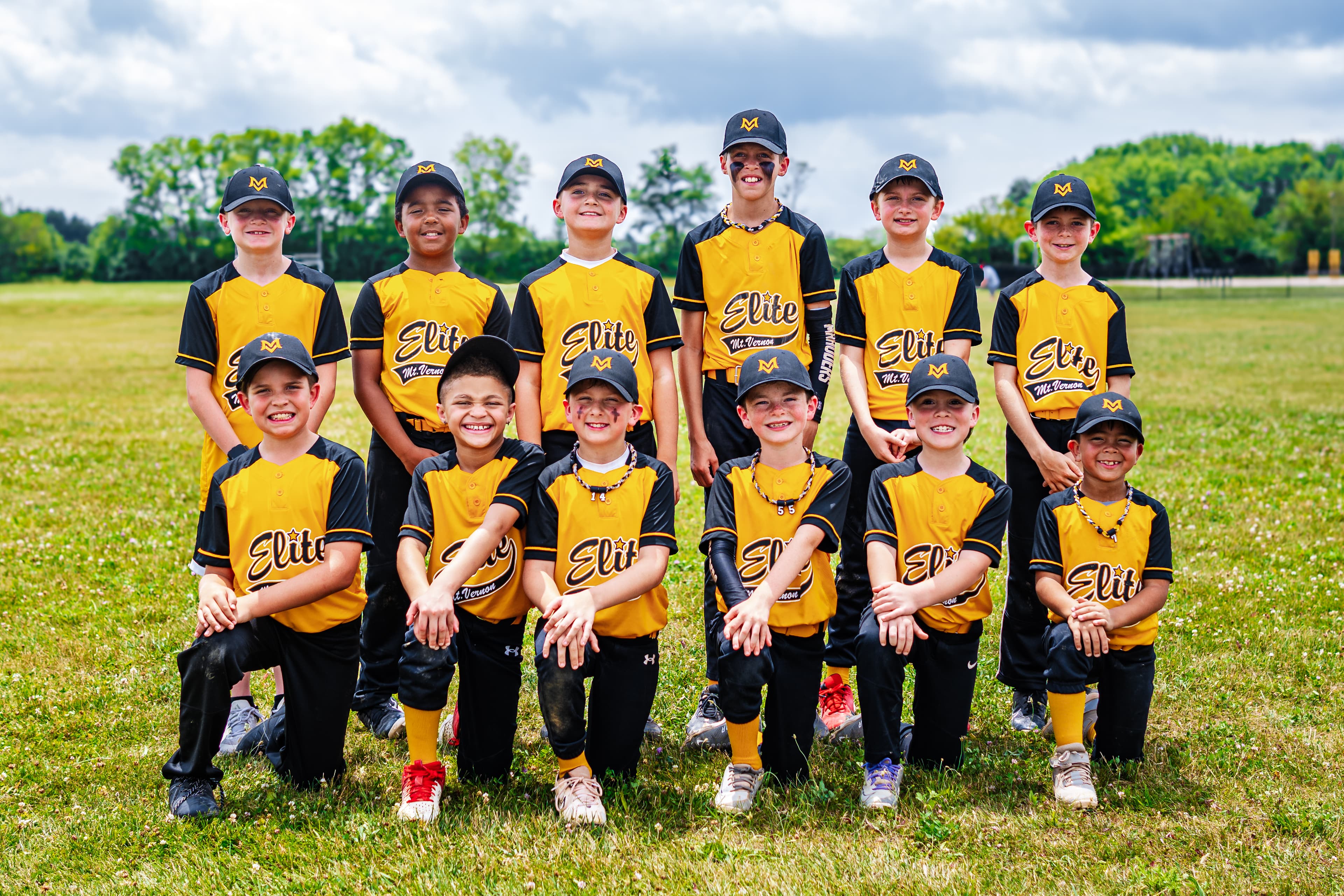 Mt. Vernon Elite game action, July 17, 2025