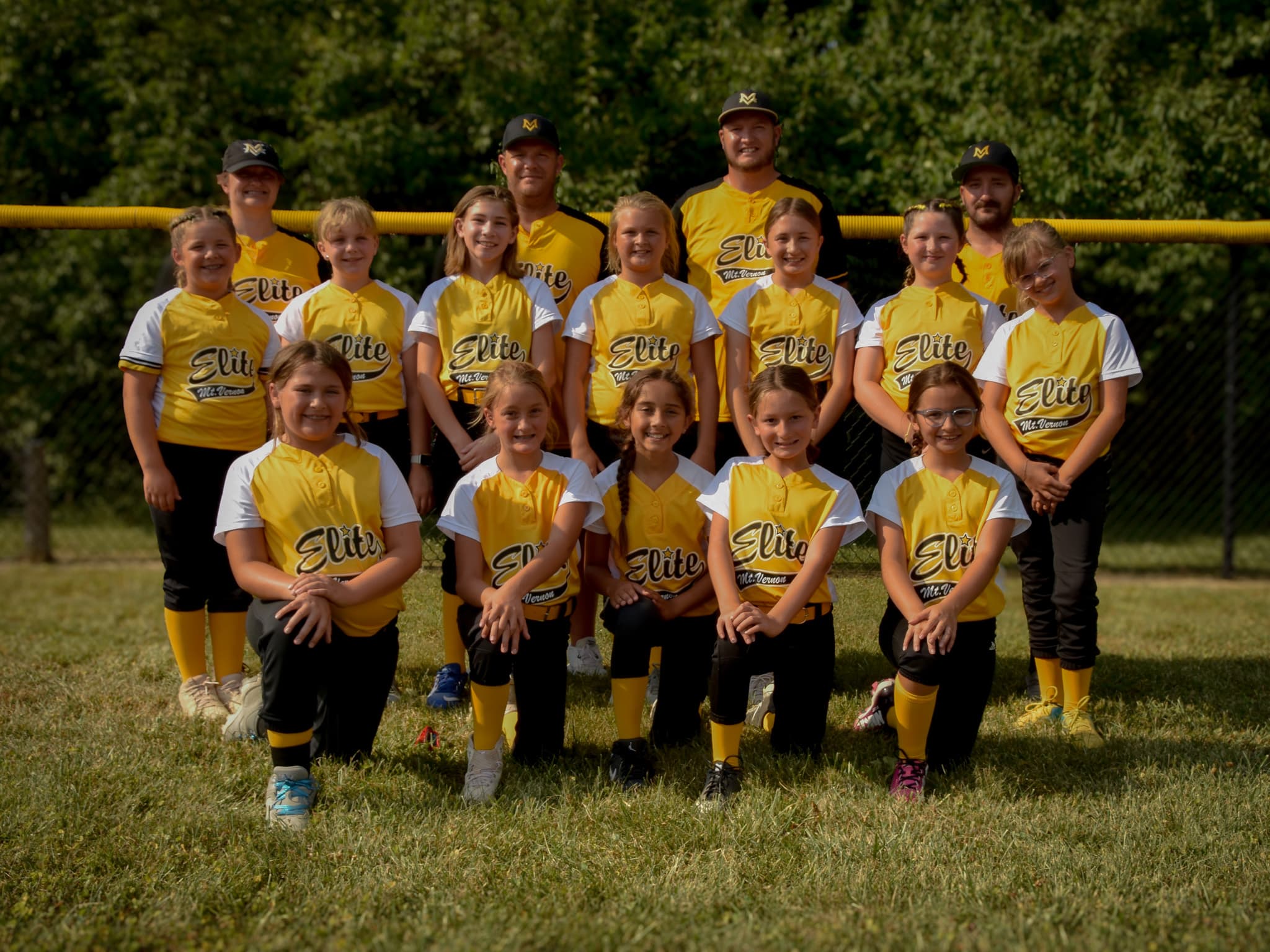 Mt. Vernon Elite game action, July 17, 2025