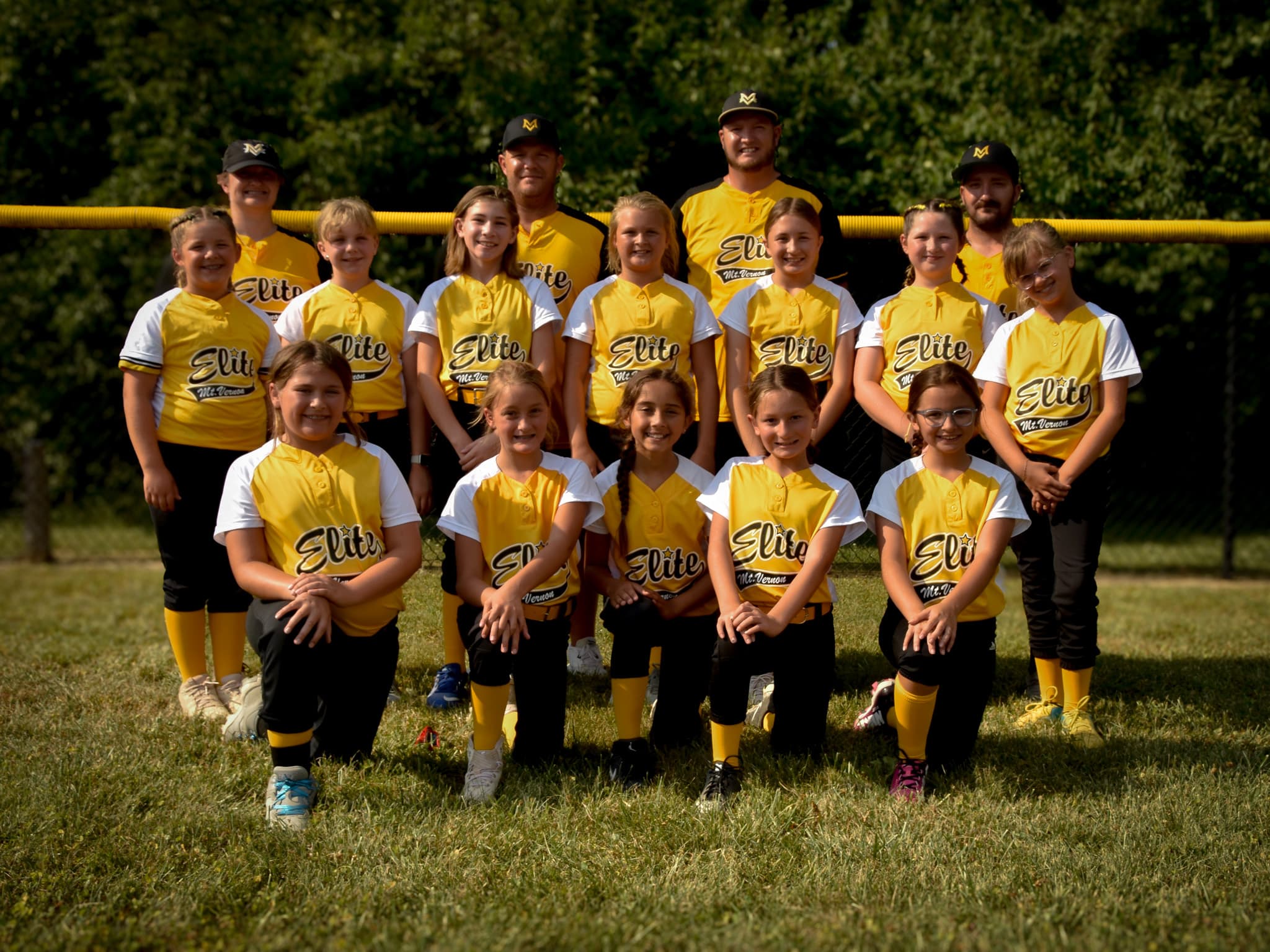 Mt. Vernon Elite game action, July 17, 2025