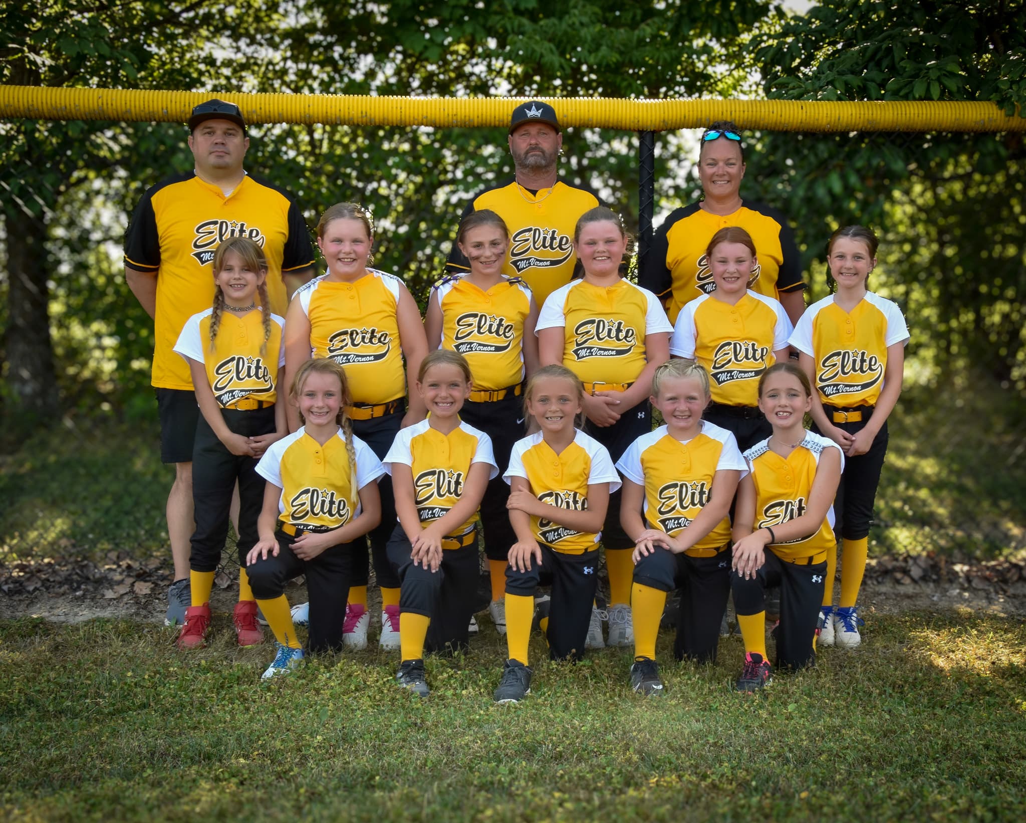 Mt. Vernon Elite game action, July 17, 2025