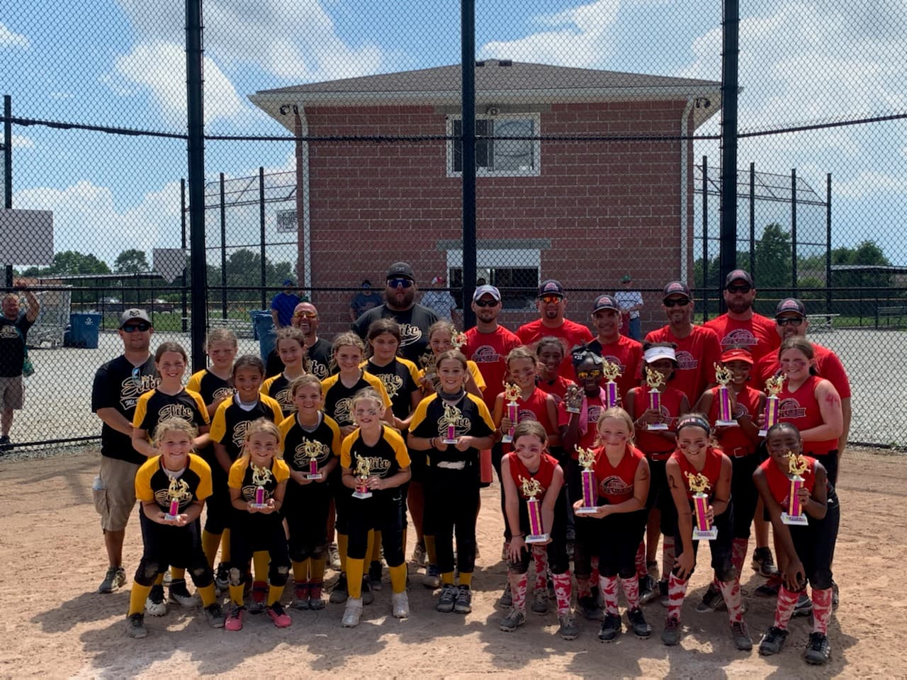 Mt. Vernon Elite game action, July 17, 2025